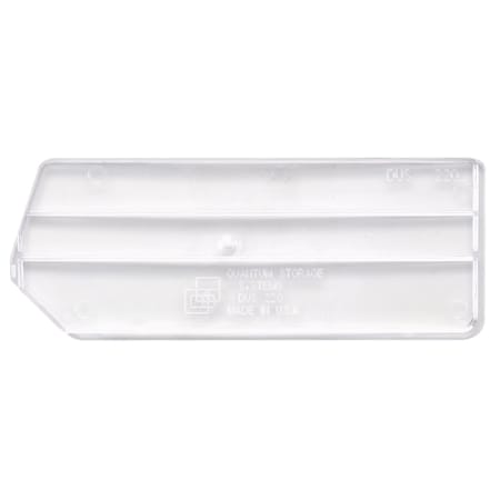 Quantum Storage Systems Divider for Qus220, Clear, 6 PK DUS220CL